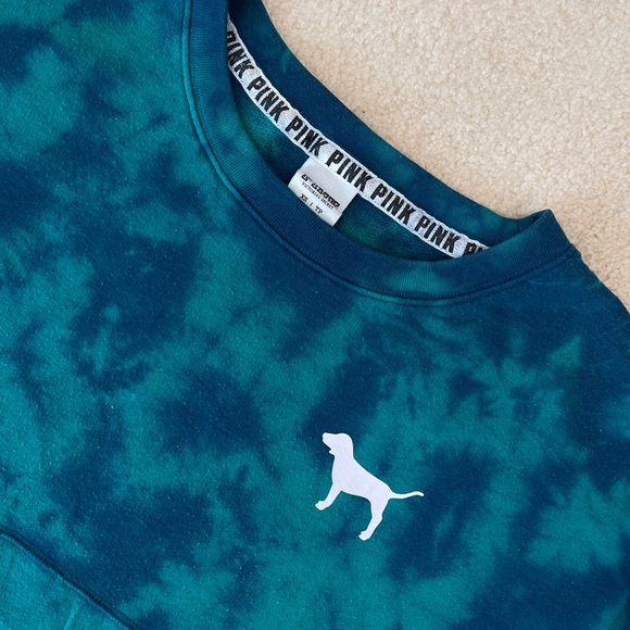 PINK Oversized Sweatshirt Top - Picture 6 of 6